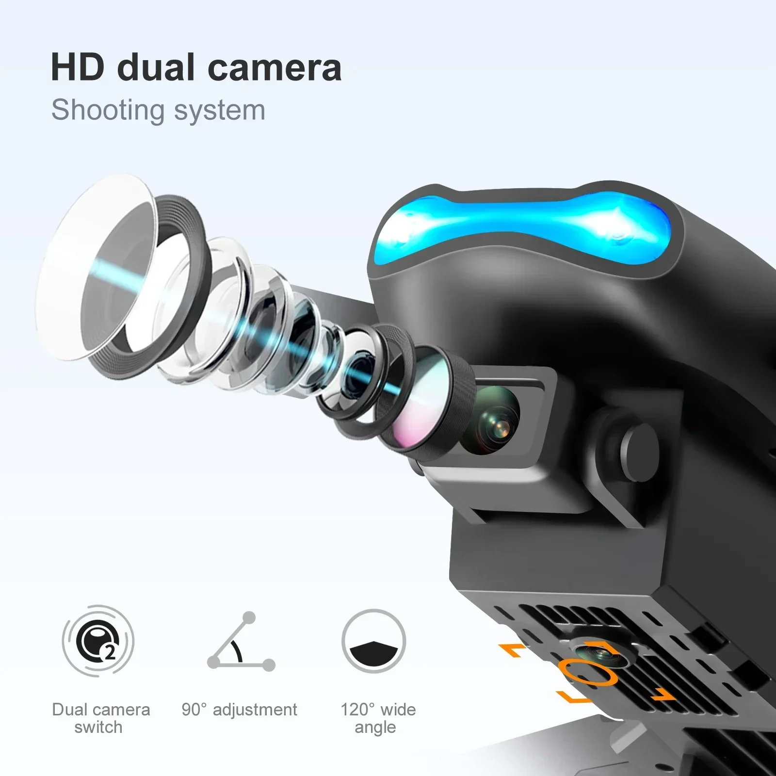 New E99 Pro HD 4K Drone Dual C - Rc Helicopter Mini recension och pris