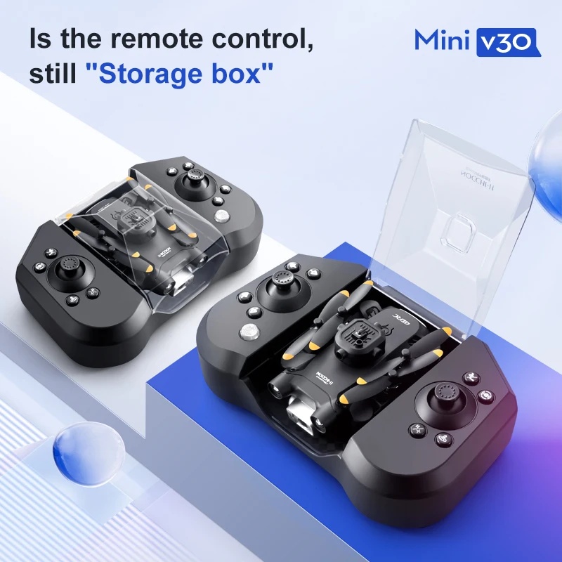 Mini V30 WiFi  With 4K HD Dual - Rc Helicopter Mini recension och pris