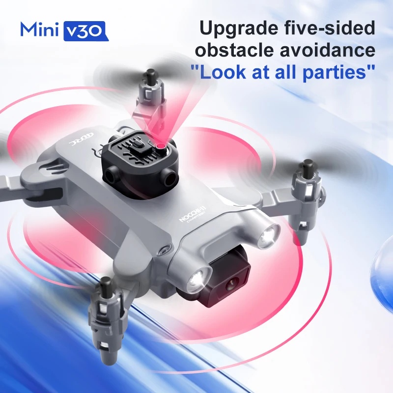 Mini V30 WiFi  With 4K HD Dual - Rc Helicopter Mini recension och pris