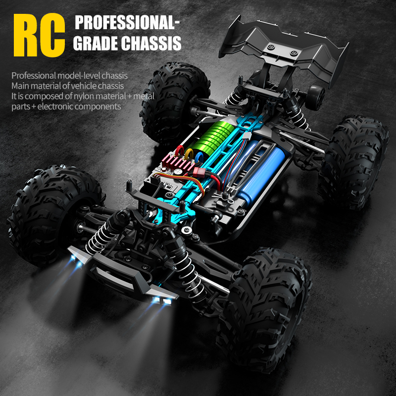 1:16 75KM/H or 50KM/H 4WD RC C - Kid Toys And More recension och pris
