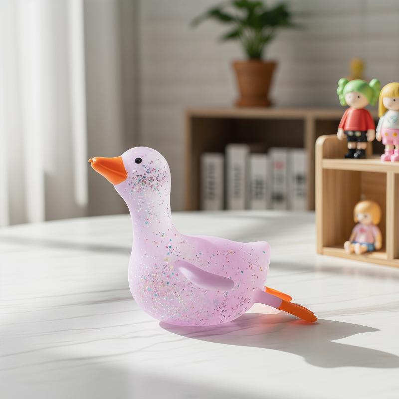 Squeezable Duck Stress Relieve - Kids Toys Yellow recension och pris