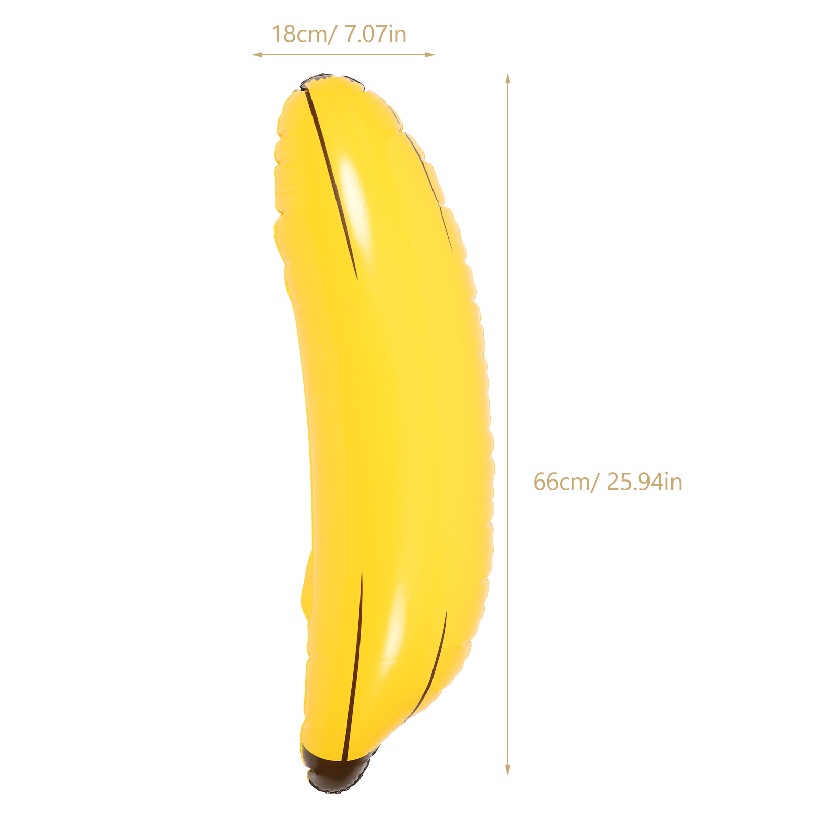 6 Pcs Inflatable Banana Toys Y - Kids Toys Yellow recension och pris