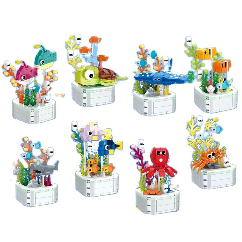 1pcs Cute Forest Animal Buildi - Kid Toys And More recension och pris