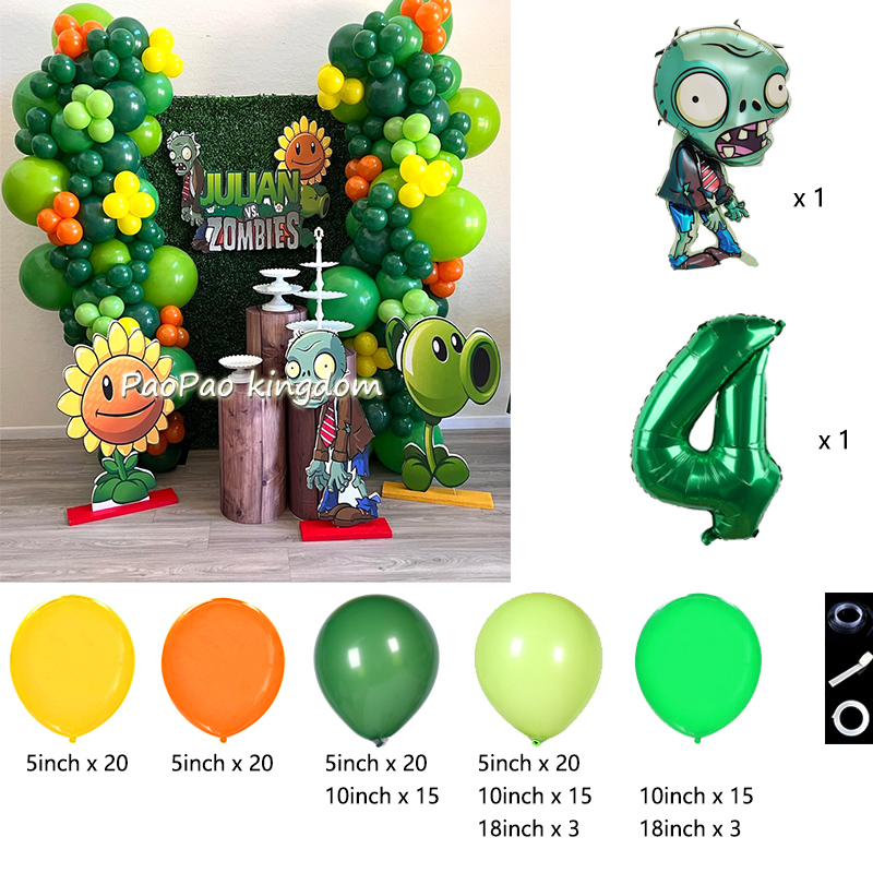 Plants Vs. Z-Zombies Balloons  - Kids Zombie Toys recension och pris