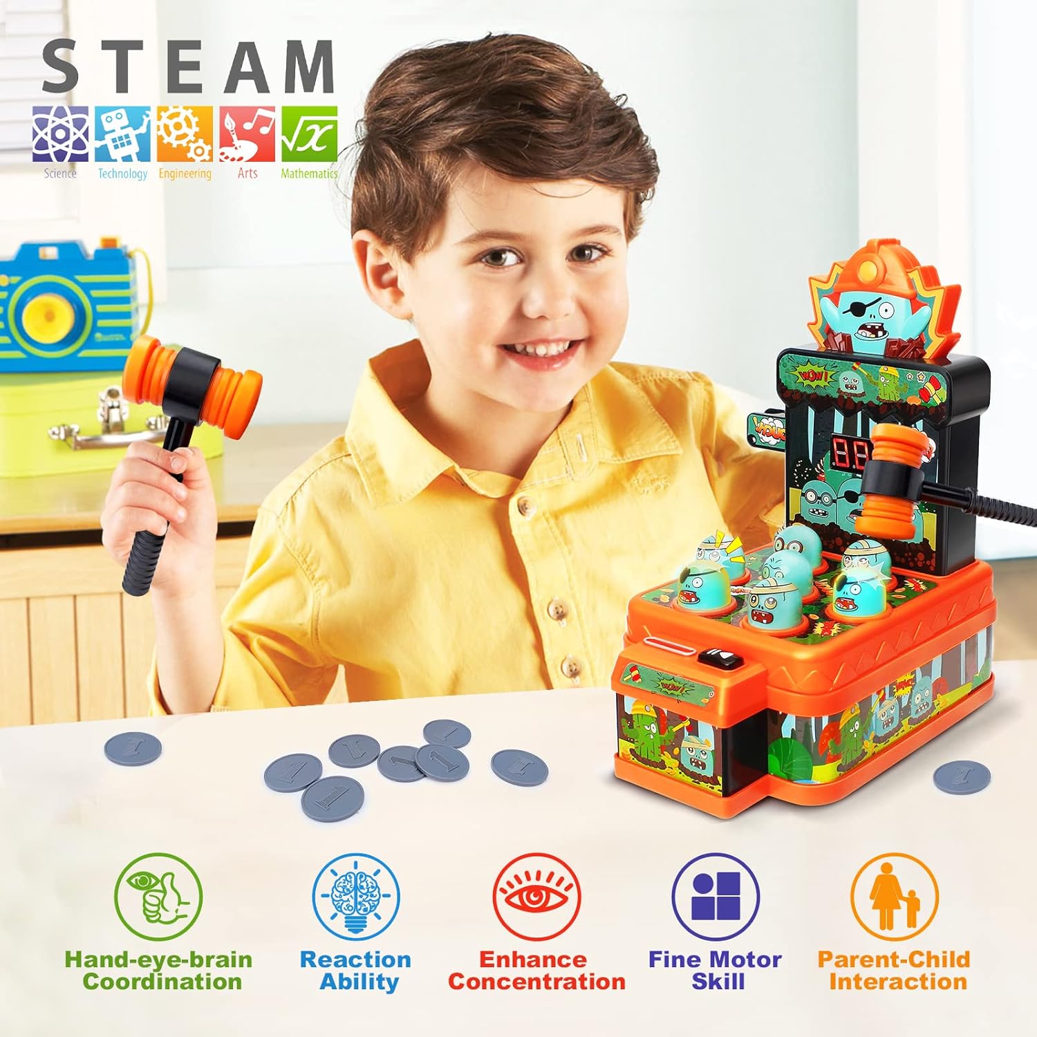 Zombies Whack Game Toys for Ki - Kids Zombie Toys recension och pris