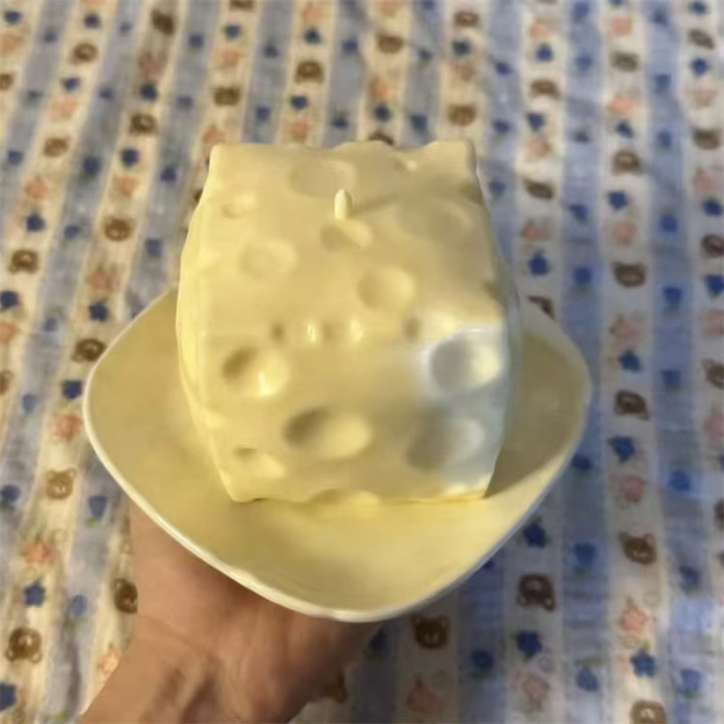 Milk Yellow Cheese Squishy Str - Kids Toys Yellow recension och pris