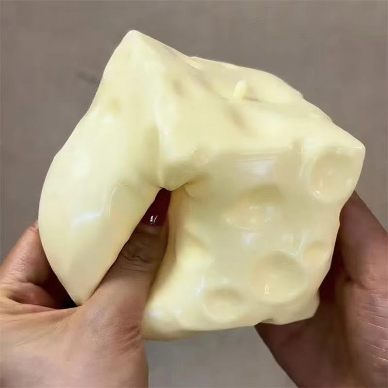 Milk Yellow Cheese Squishy Str - Kids Toys Yellow recension och pris